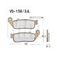 VESRAH Bremseklodser VD156/3JL 