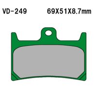 VESRAH Bremseklodser VD249 KV CARBON