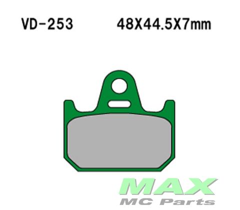 VESRAH Bremseklodser VD253