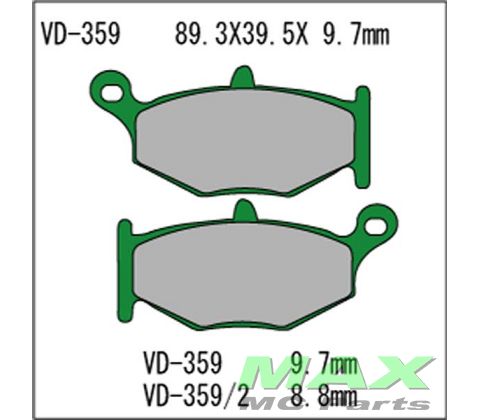 VESRAH Bremseklodser VD359
