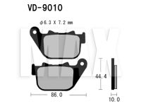 VESRAH Bremseklodser VD9010