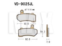 VESRAH Bremseklodser VD9025JL