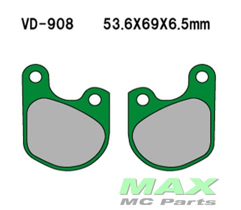 VESRAH Bremseklodser VD908