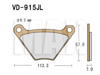 VESRAH Bremseklodser VD915JL