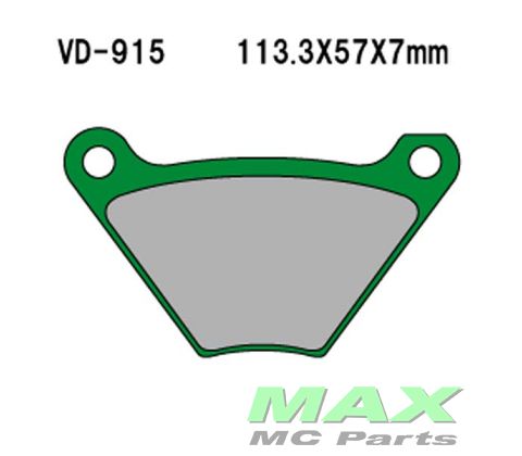 VESRAH Bremseklodser VD915