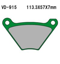 VESRAH Bremseklodser VD915