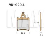 VESRAH Bremseklodser VD920JL