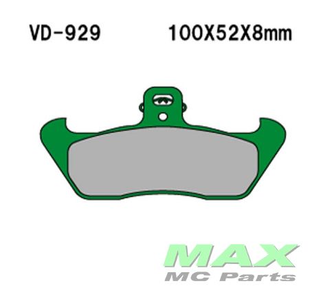 VESRAH Bremseklodser VD929