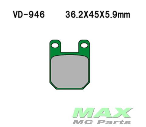 VESRAH Bremseklodser VD946