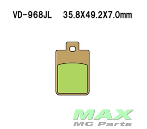 VESRAH Bremseklodser VD968SJL