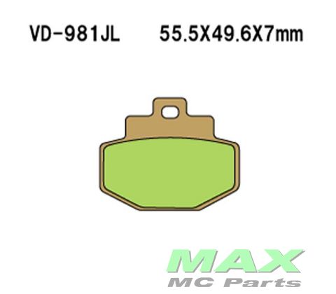 VESRAH Bremseklodser VD981SJL