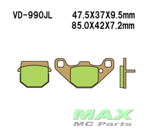 VESRAH Bremseklodser VD990JL