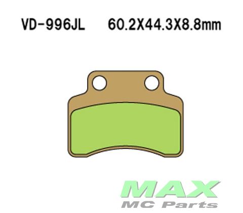 VESRAH Bremseklodser VD996SJ