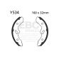 EBC Brake shoe set Y524